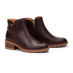 NEW PIKOLINOS women's short boot in dark brown